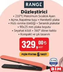 RANGE DÜZLEŞTİRİCİ RANGE DÜZLEŞTİRİCİ